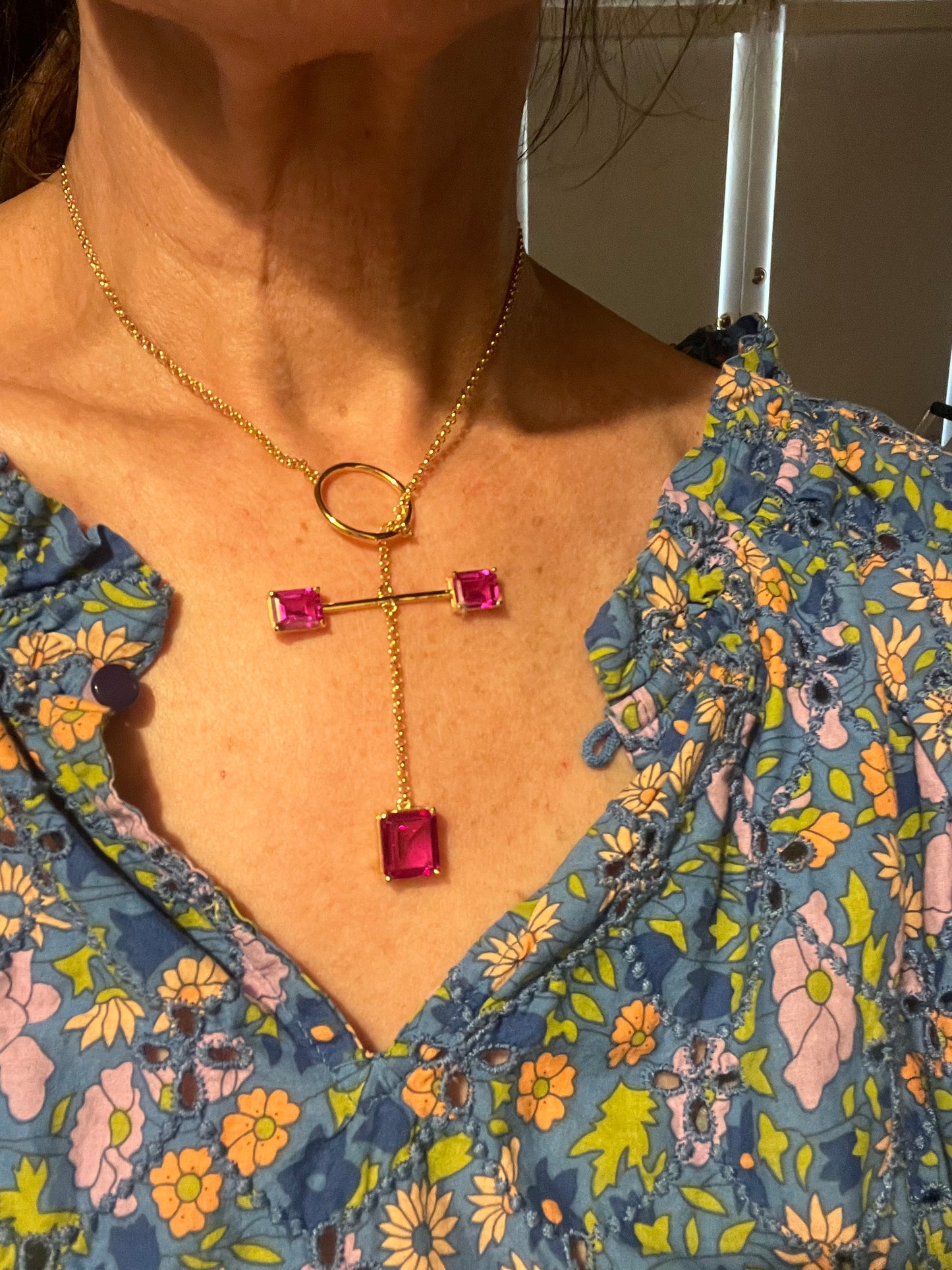 The Trinity Drop Necklace
