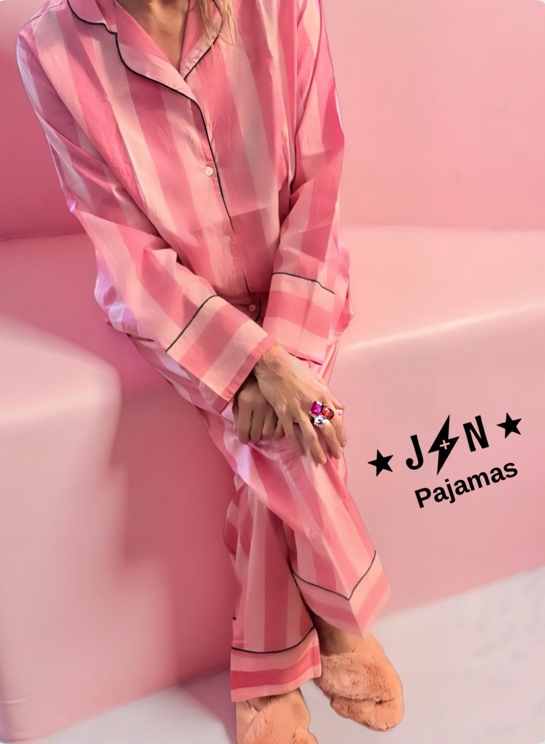 J + N Pajamas (Pink on Pink)