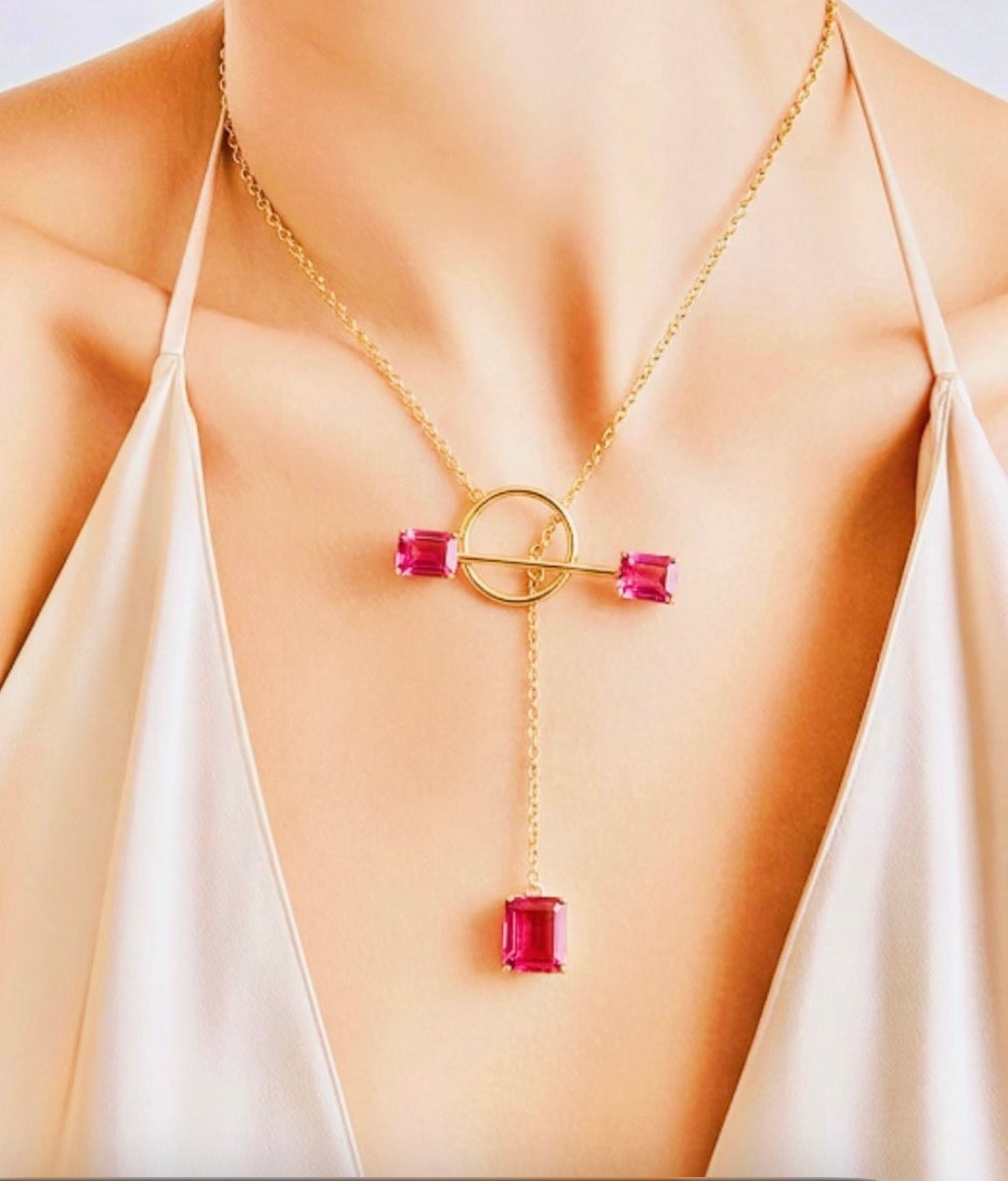 The Trinity Drop Necklace
