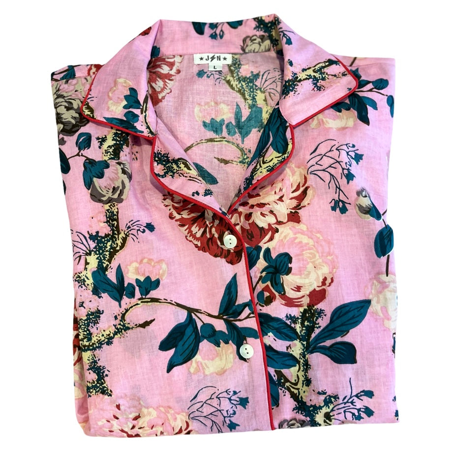 J + N Pajamas (Pink Garden)