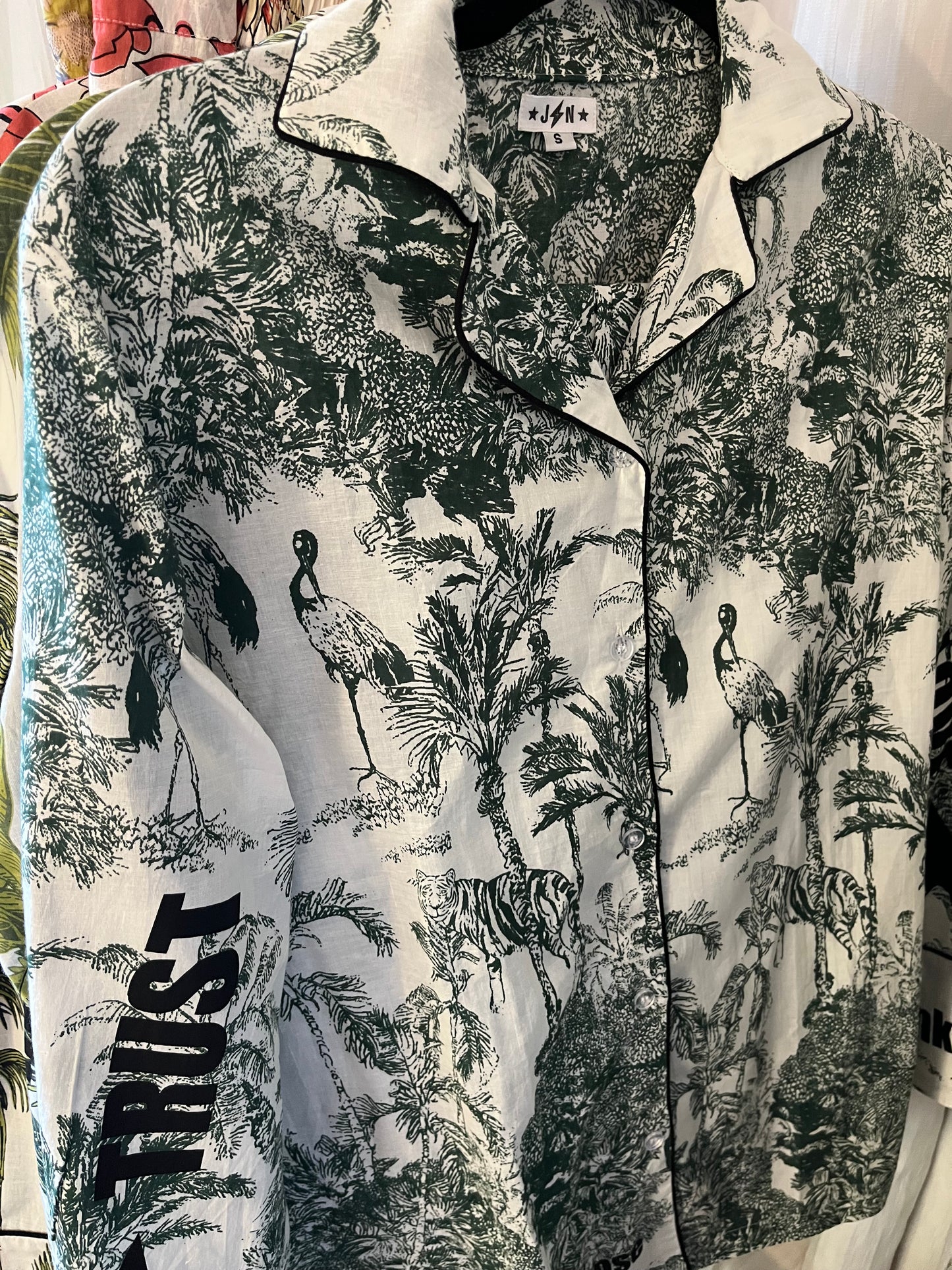 J + N Pajamas (Jade Storks)