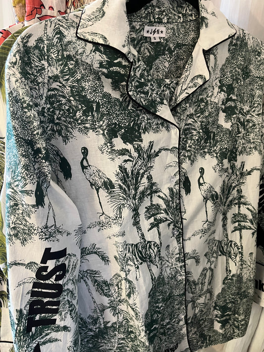J + N Pajamas (Jade Storks)