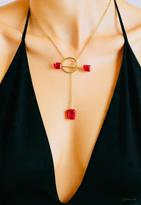 The Trinity Drop Necklace