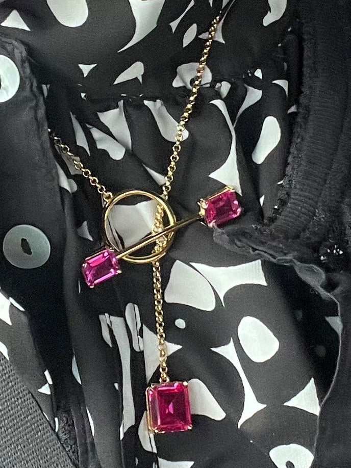 The Trinity Drop Necklace