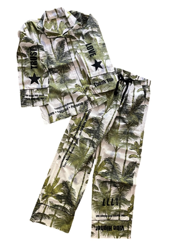 J+N Pajamas (Palms)
