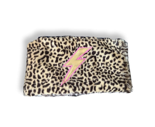 Lightning Velvet Pouch