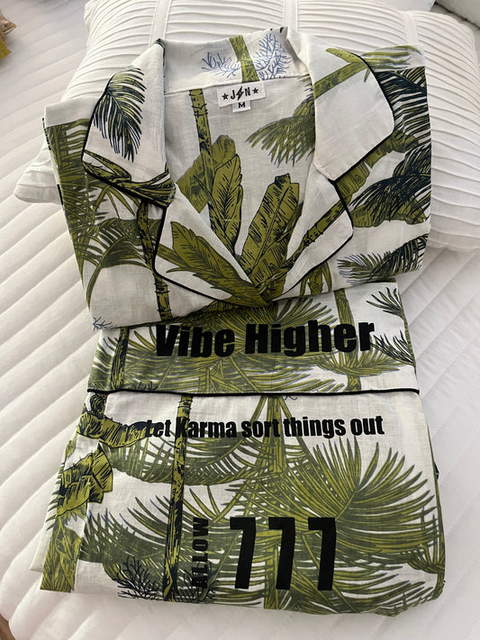 J+N Pajamas (Palms)