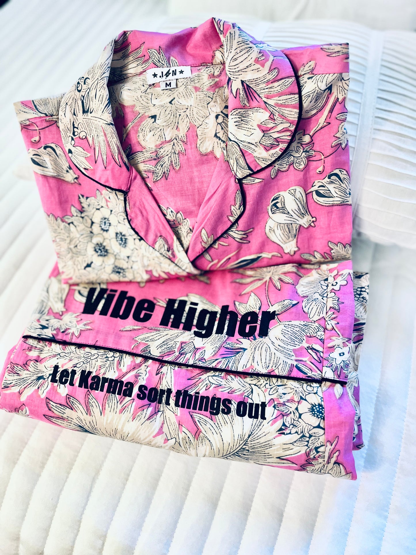 J + N Pajamas (Pink Menagerie)