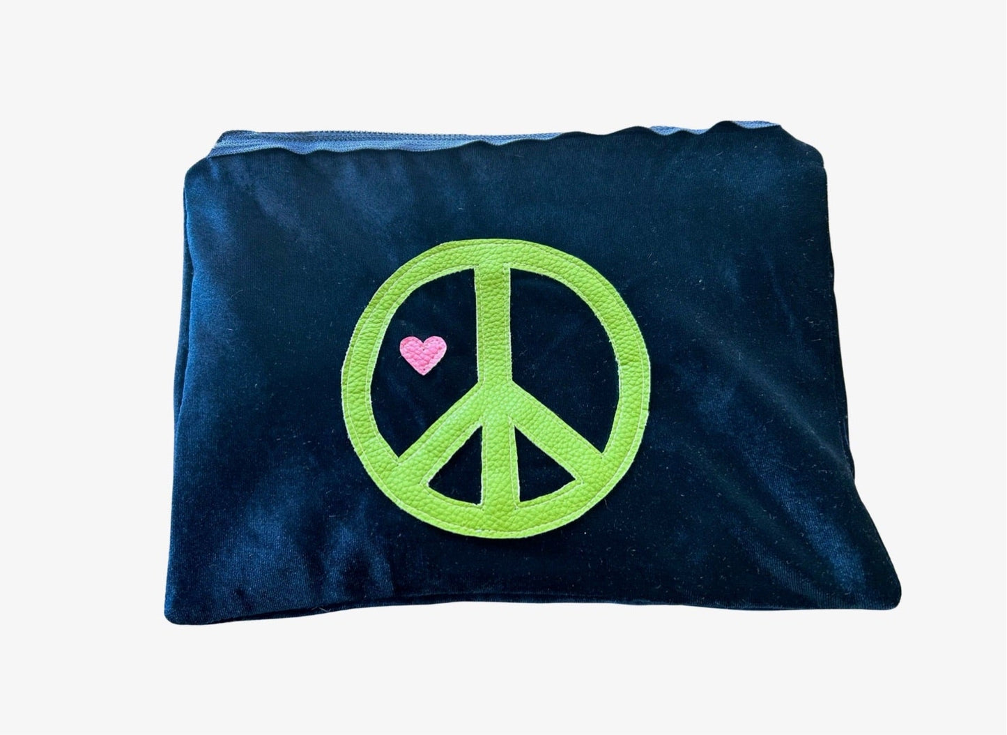 Peace Velvet Pouch